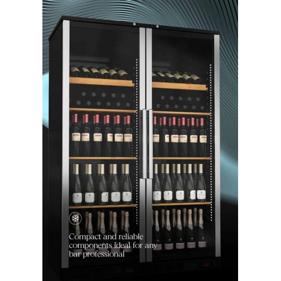 Большое фото товара - Шкаф винный FAGOR FWC-2302-T2-W-LR-W-BLA TR 230V 1N 50Hz, 19092330. Вариант №1