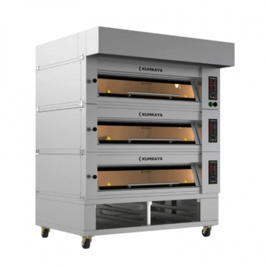 Большое фото товара - Модульная подовая печь Kumkaya EF 12080-3, EF 12080-3. Вариант №1