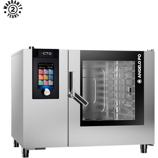 Большое фото товара - ANGELO PO Пароконвекционная печь газовая 8x2/1 gn, AT82G, AT82G. Вариант №1